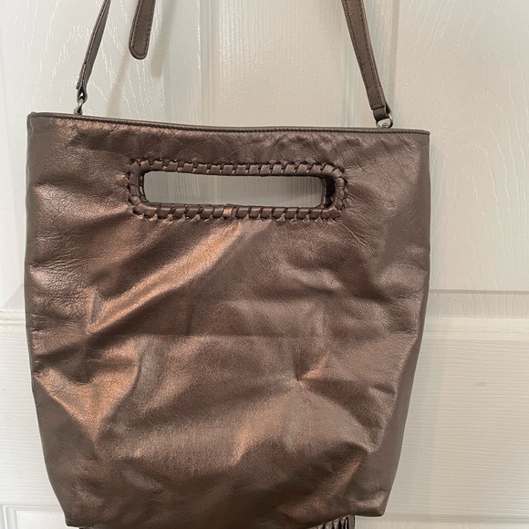Jennifer Haley Fringe Satchel / New without tags - Picture 8 of 14